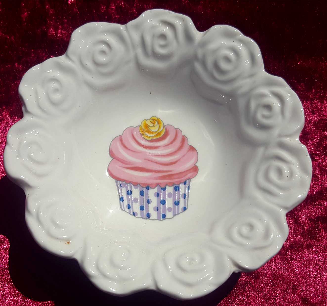 Cup Cake Candy Bowl (Custom)